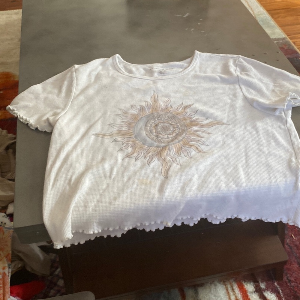 Cropped shirt